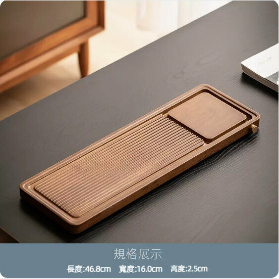 The popular heavy-duty bamboo tea tray that can be used for both storage and cooking [Chuanjian-Small]