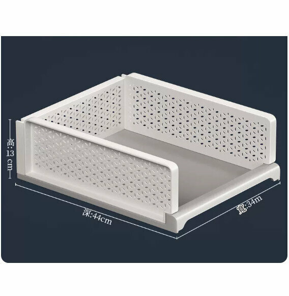 Popular storage box [widened-21# (depth 44*width 34*height 13cm)]