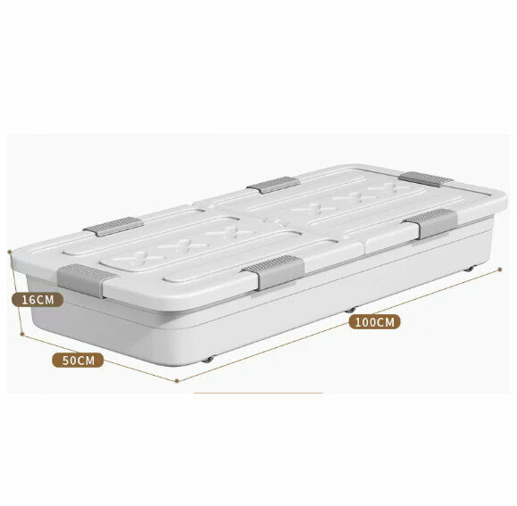 Popular storage box [standard one meter long (100*50*16.0cm)]