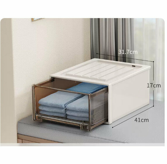 Popular storage box [30# (depth 41*width 31.7*height 17cm)]