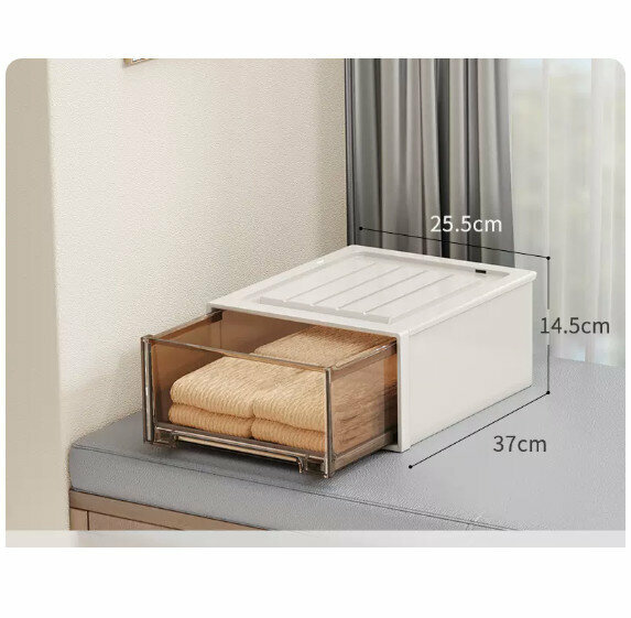 Popular storage box [15# (depth 37*width 25.5*height 14.5cm)]