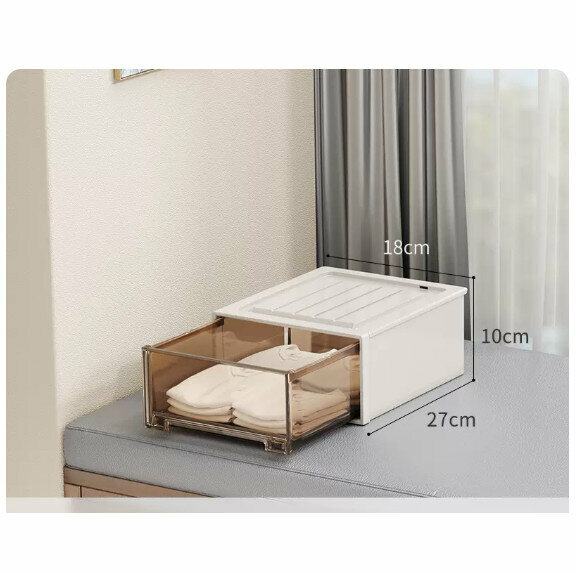 Popular storage box [5# (depth 27*width 18*height 10cm)]