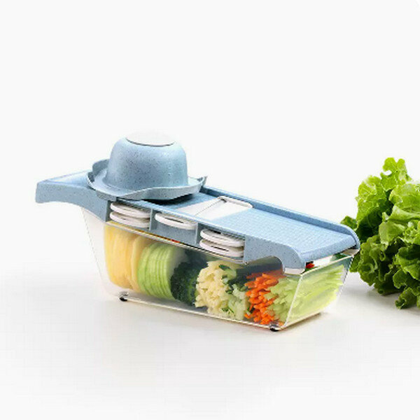 Hot-recommended multifunctional vegetable cutter [blue]