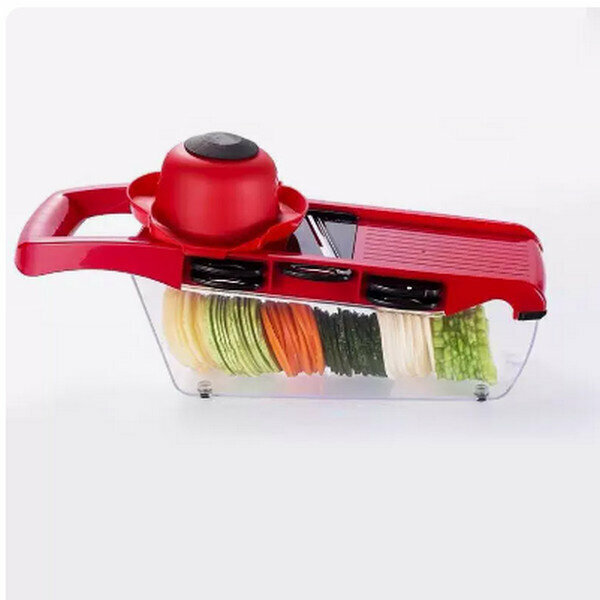 Hot-recommended multifunctional vegetable cutter [red]