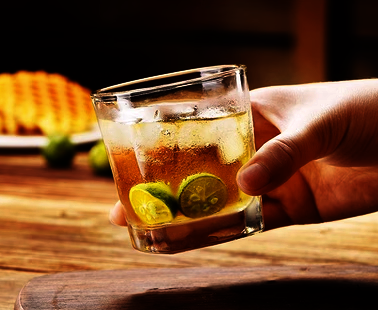 Hot selling transparent glass cup without cover water cup tea cup beer cup (specification: short 170ml square cup)