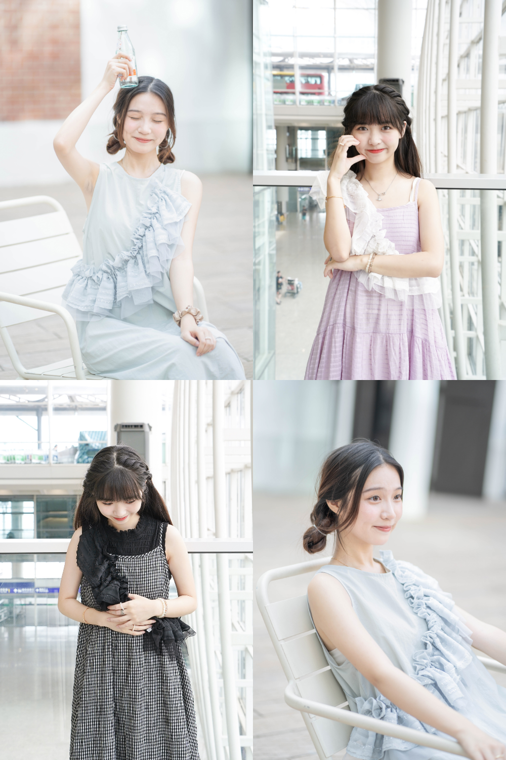 \ 日系必收單品 / 薄紗Ruffle帶 · 3色入