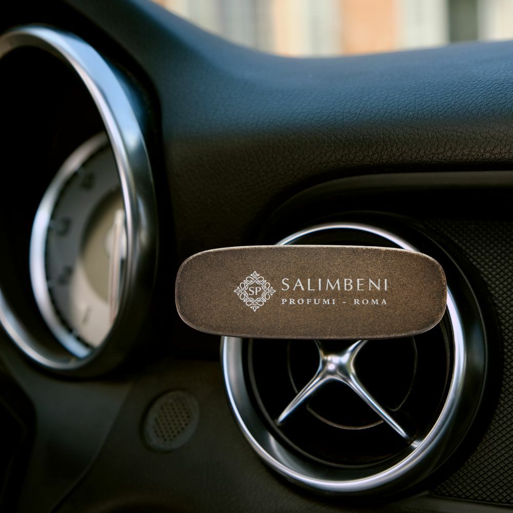 薩林貝尼 萬神殿古木 360°萬用香氛車夾(青銅)