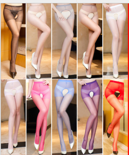 [2 pieces] [fat mm clothing] stockings sexual interest ultra-thin (color and size can be selected, please contact customer service to confirm)