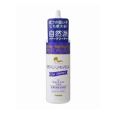 日本直送 TAURUS 犬貓用 天然耳朵清潔水 120ml