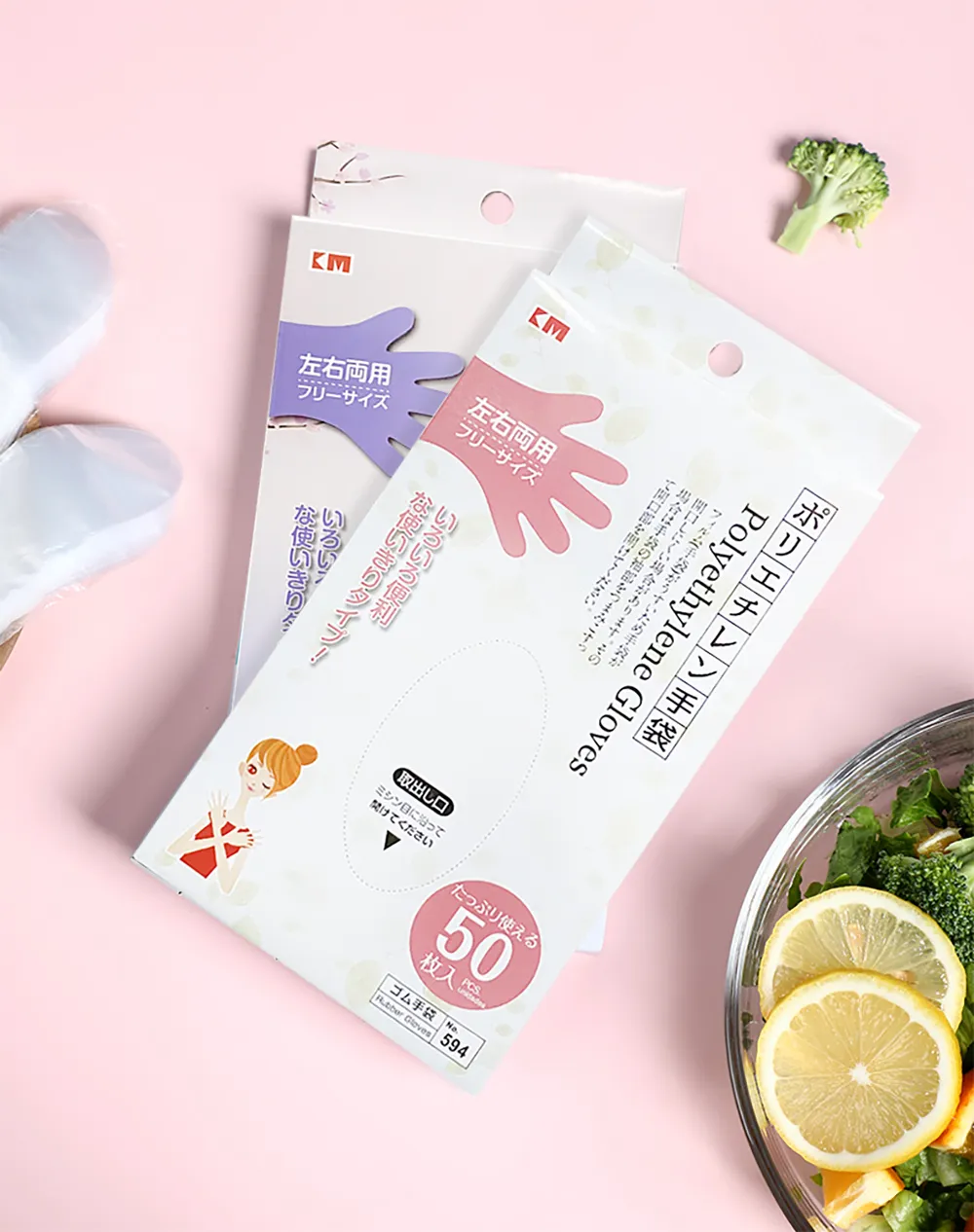 【ZONGTI】 一次性手套100入 GD12