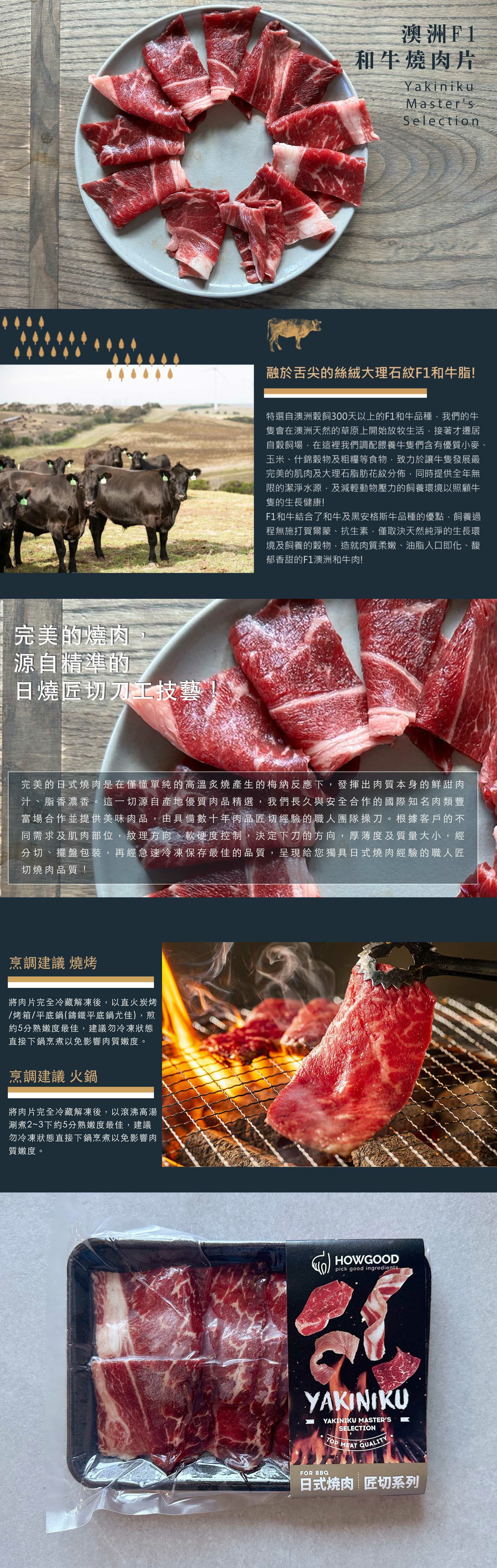 澳洲F1和牛燒肉片