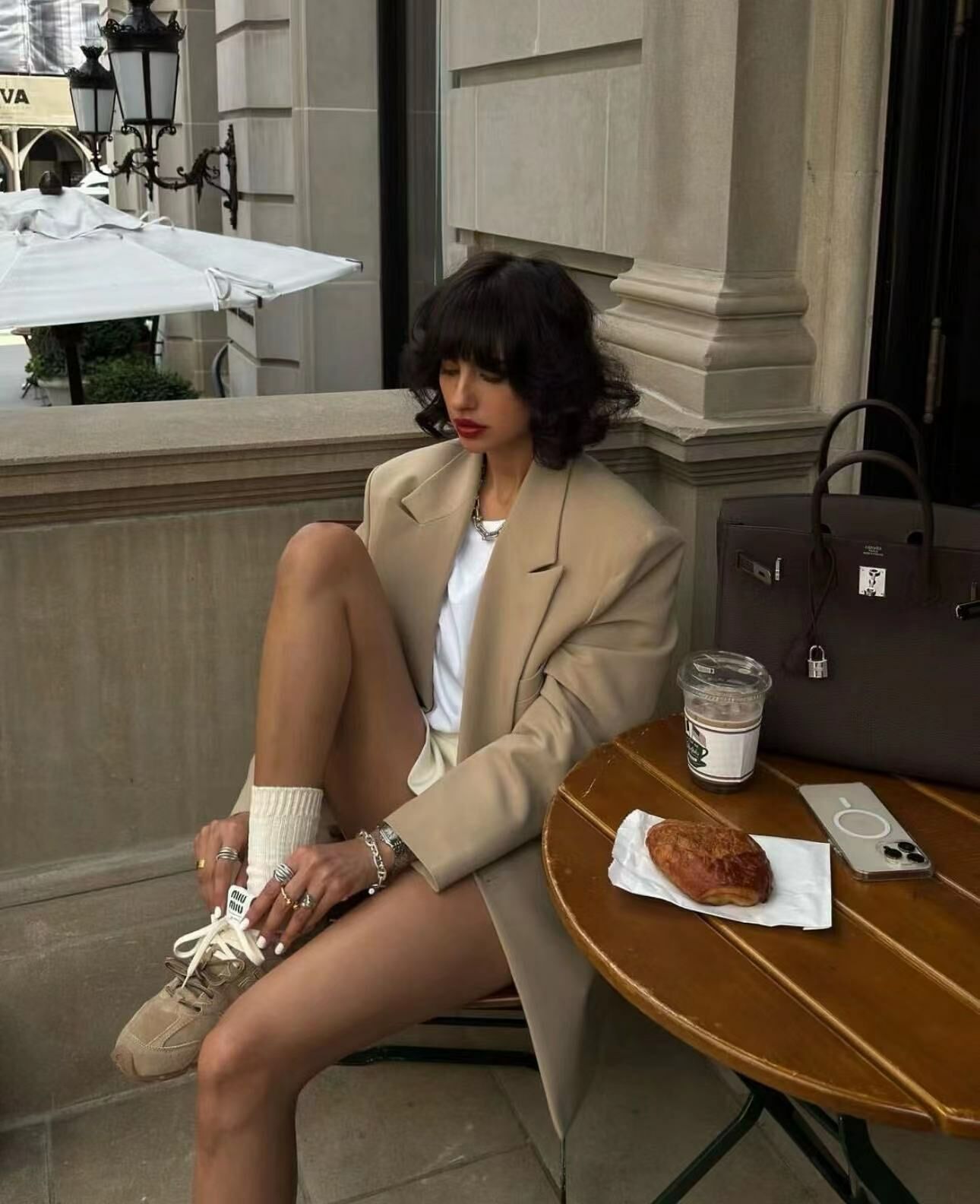 Miumiu x Newbalence復古運動鞋-T