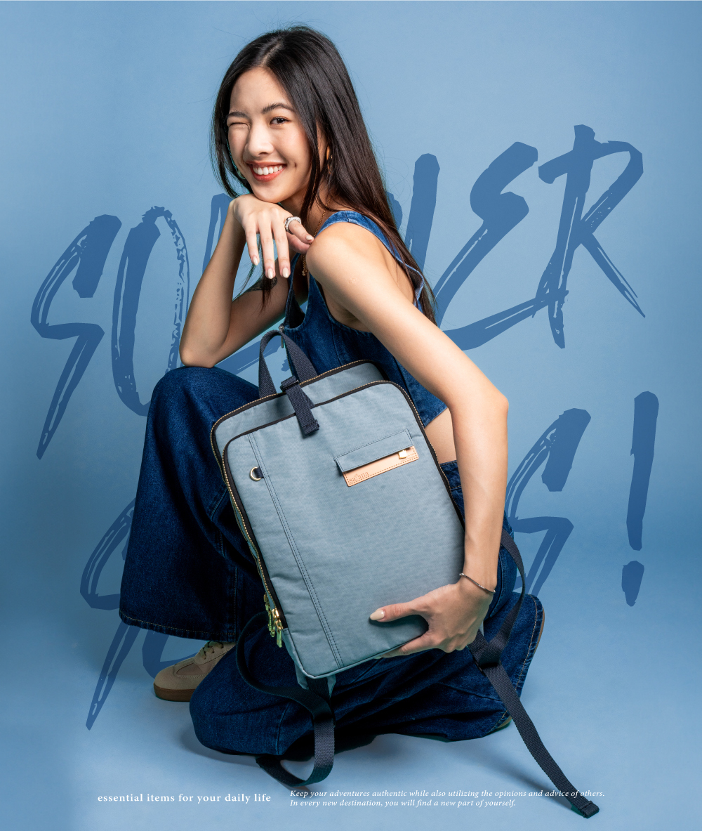 satana Soldier 趣淘三明治後背包-石灰藍 SOS2432-241 形象照