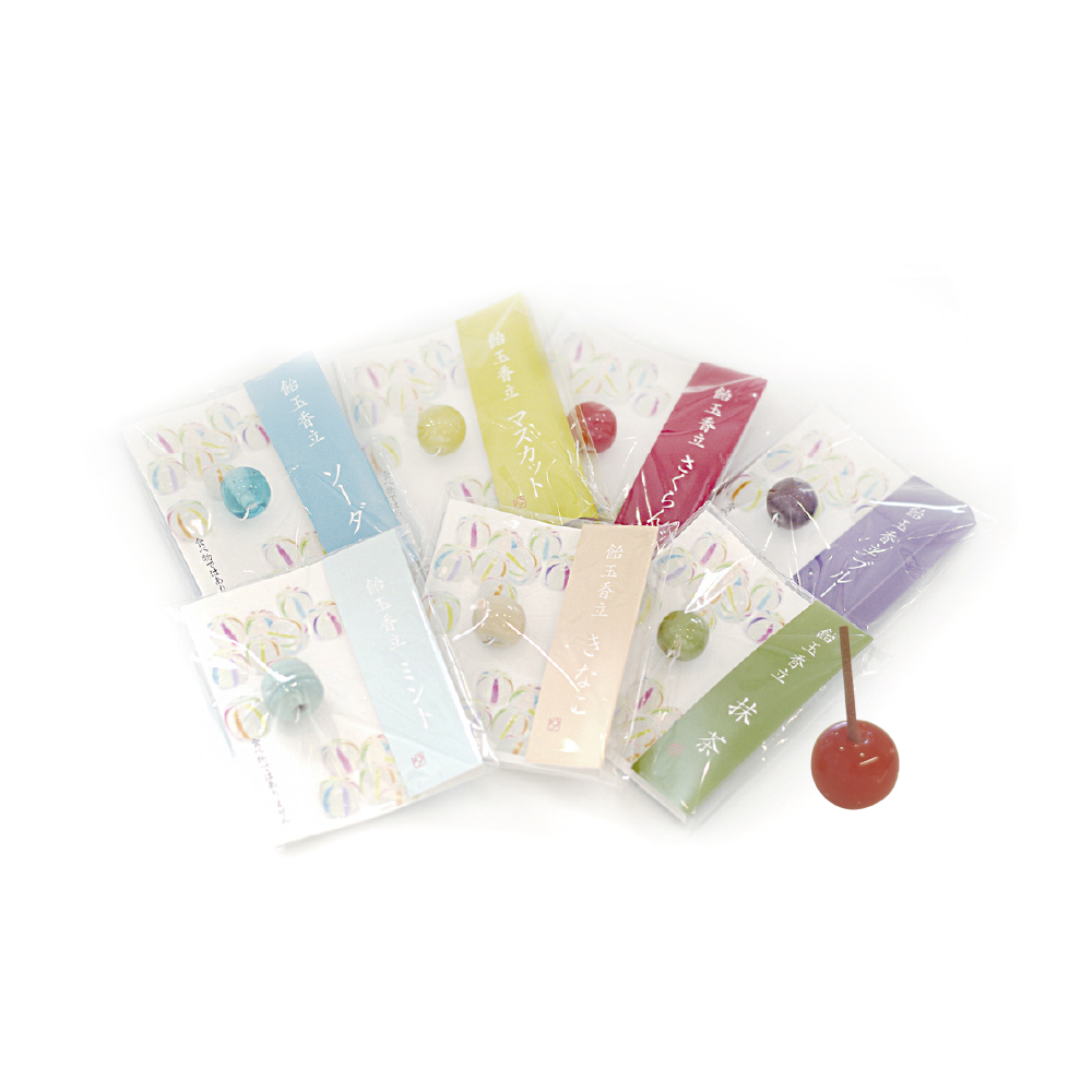 玻璃彈珠迷你香插