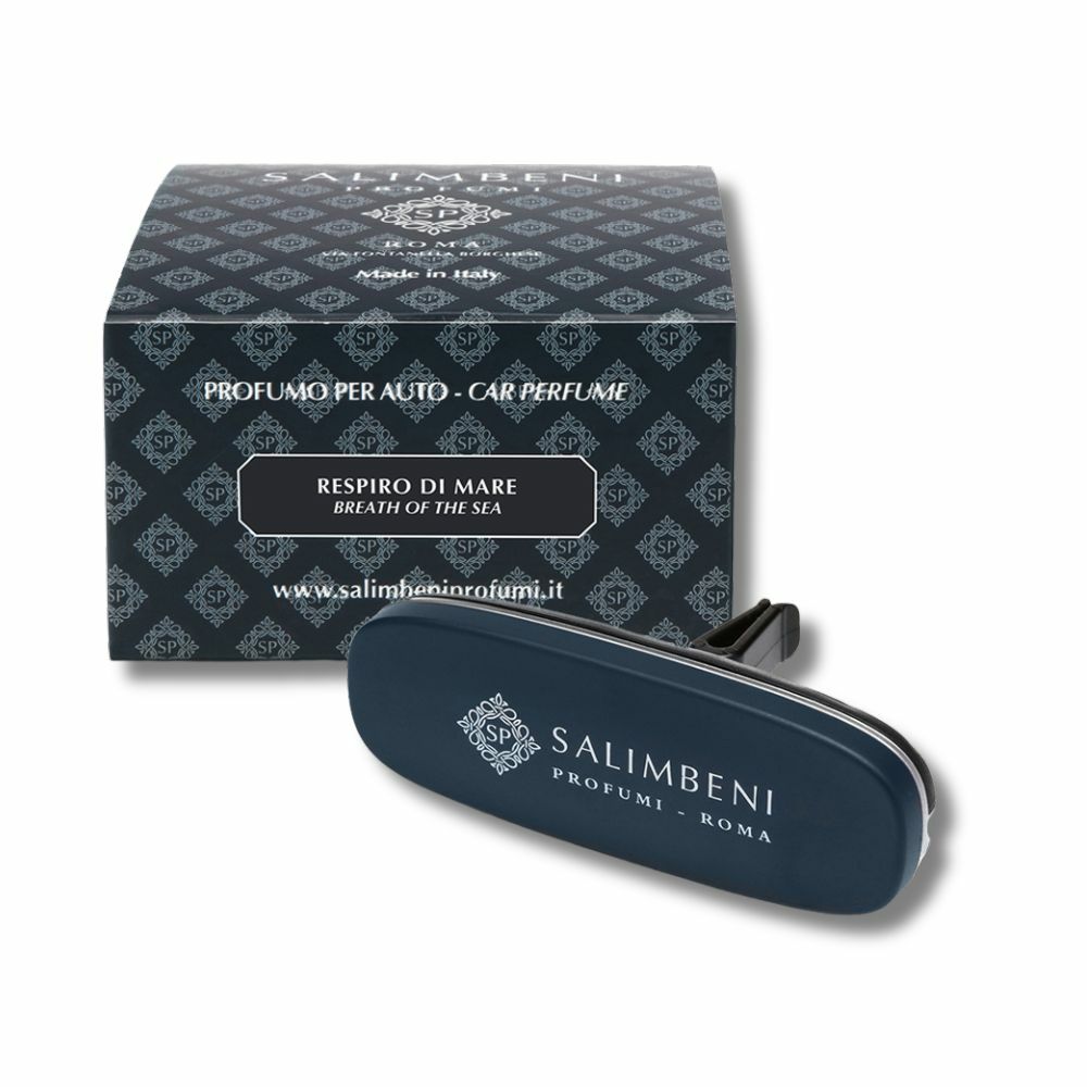 Salimbeni 羊絨木海風 360°萬用香氛車夾(霧藍)