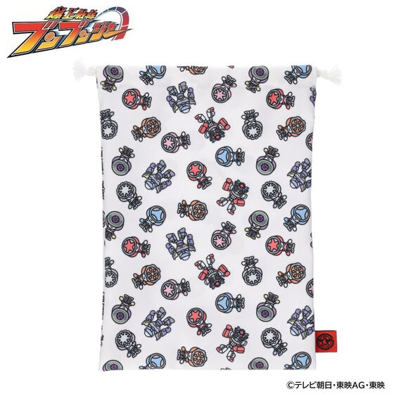 226285 Pbandai 預訂2025/4月 爆上戦隊ブンブンジャー　ミニキャラ　巾着