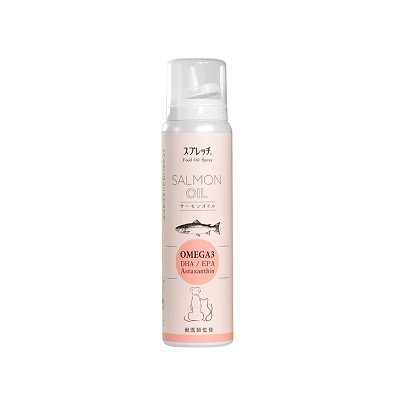 日本Lumica 犬貓用 三文魚油噴霧 60ml