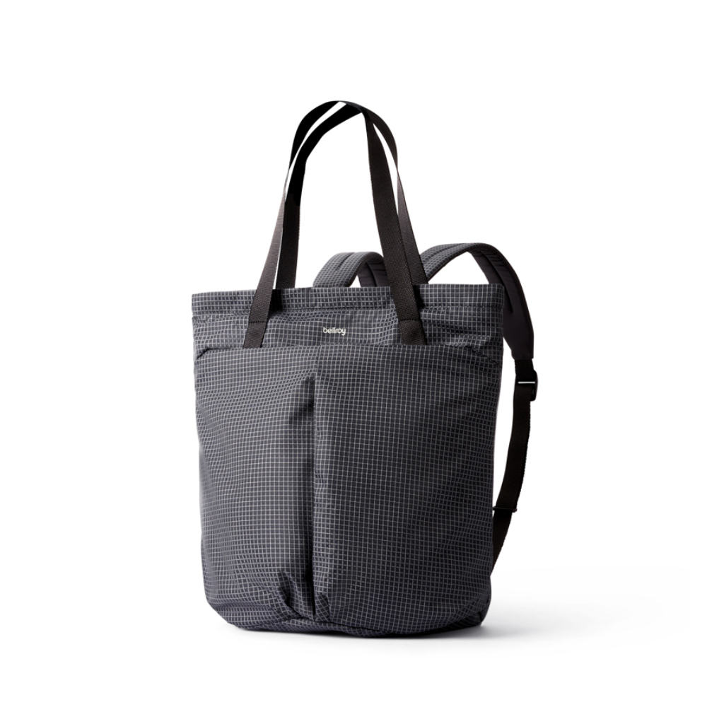 澳洲 Bellroy｜Lite Totepack 輕量托特後背兩用包 18L - 格紋灰