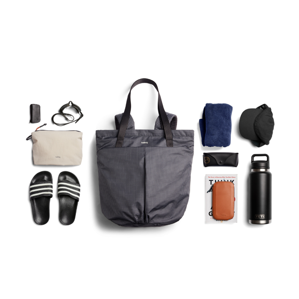 澳洲 Bellroy｜Lite Totepack 輕量托特後背兩用包 18L - 格紋灰