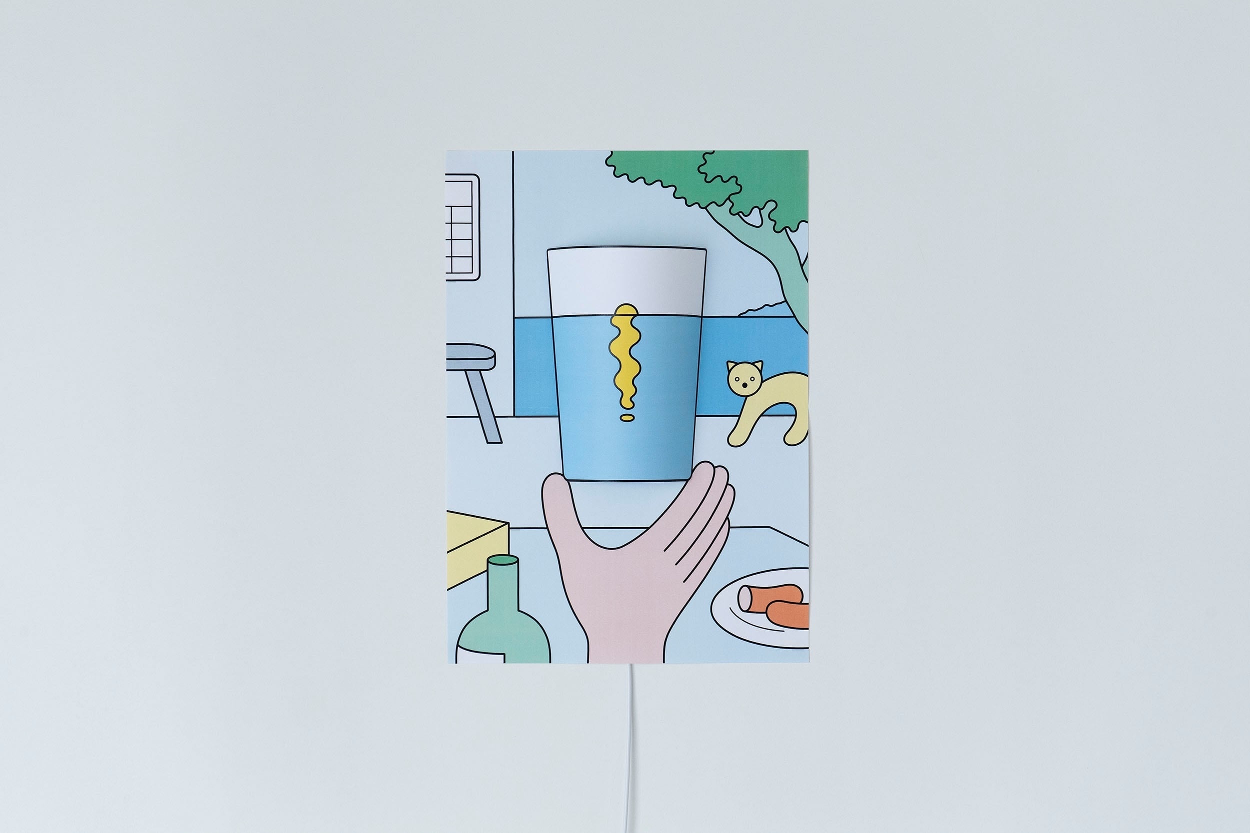 poster light 海報燈 light of life