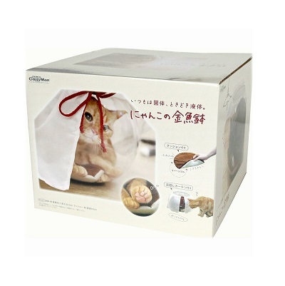 CattyMan 貓玩具 魚缸(配坐墊遮簾)