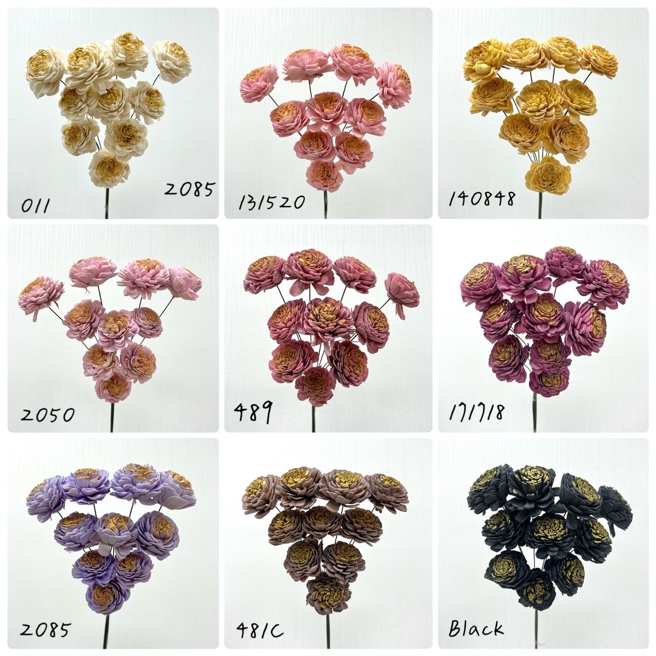 印度索拉鑲金玫瑰32088系列