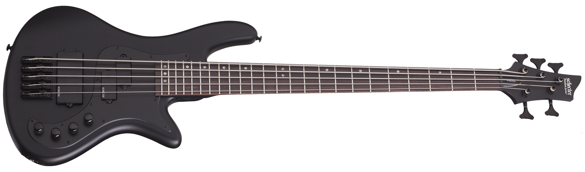 Schecter STILETTO Stealth-5 SBK 五弦電貝斯 印尼製