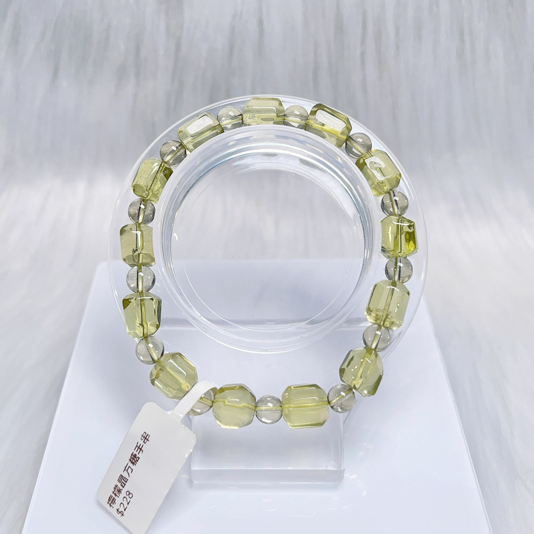 檸檬晶方糖款手串 CH1273