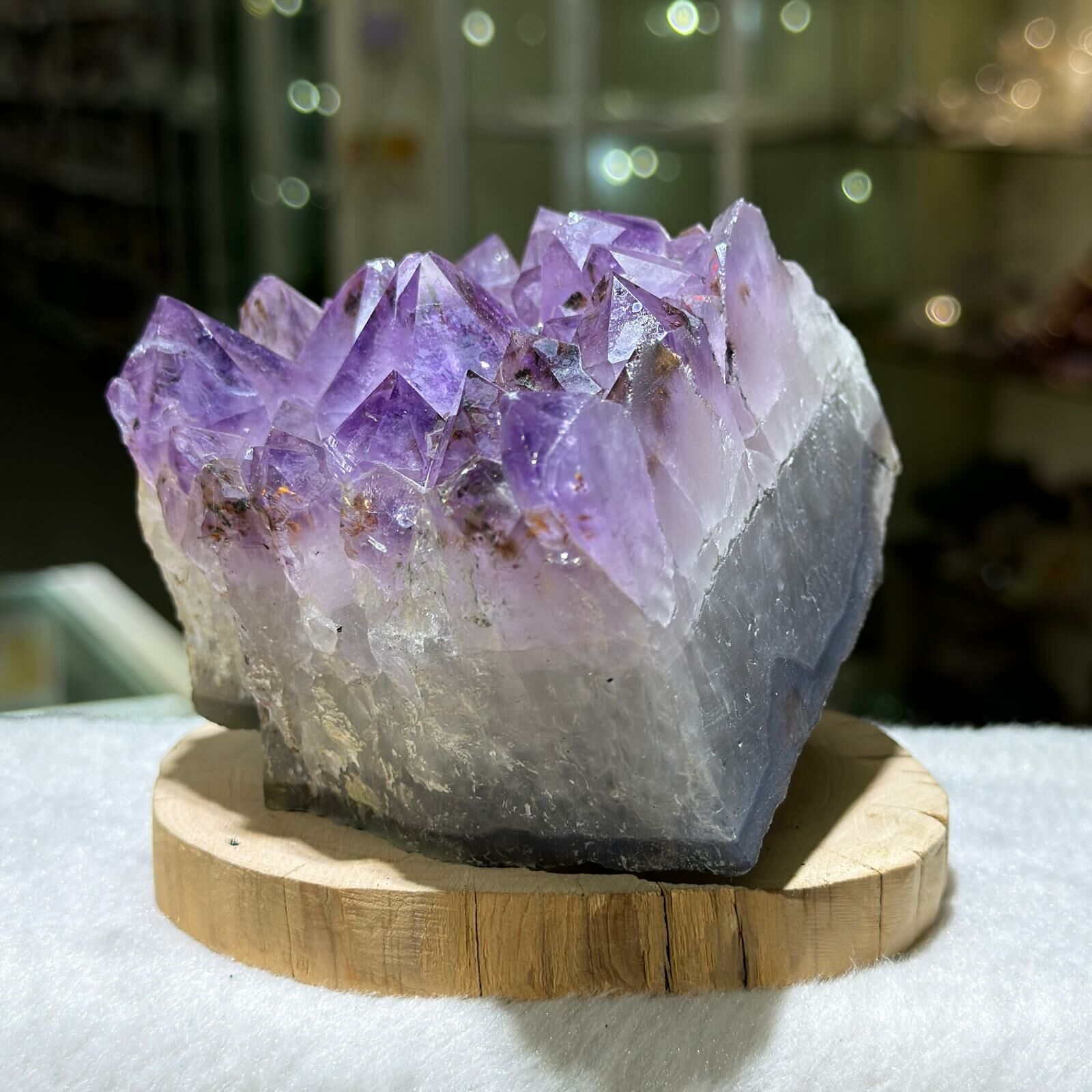 厚皮✨紫鈦晶簇