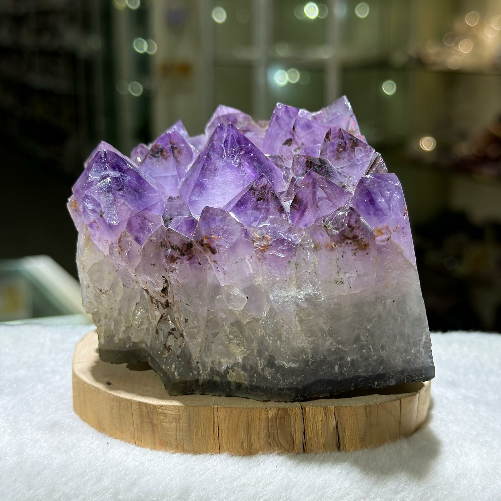 厚皮✨紫鈦晶簇