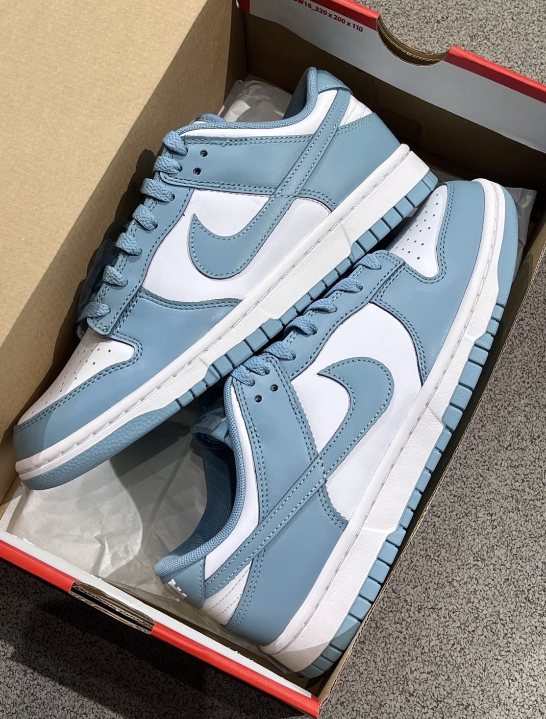 NIKE Dunk Low 霧藍