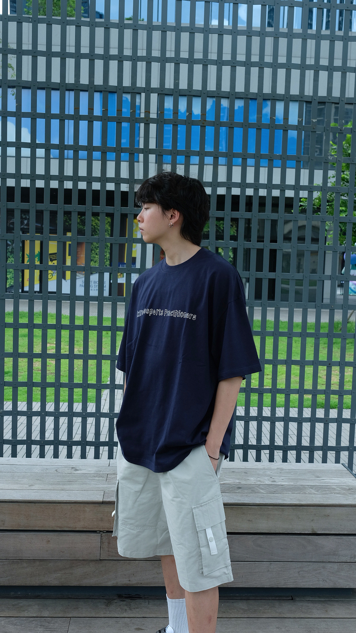 SPT0019 布帶工裝短褲