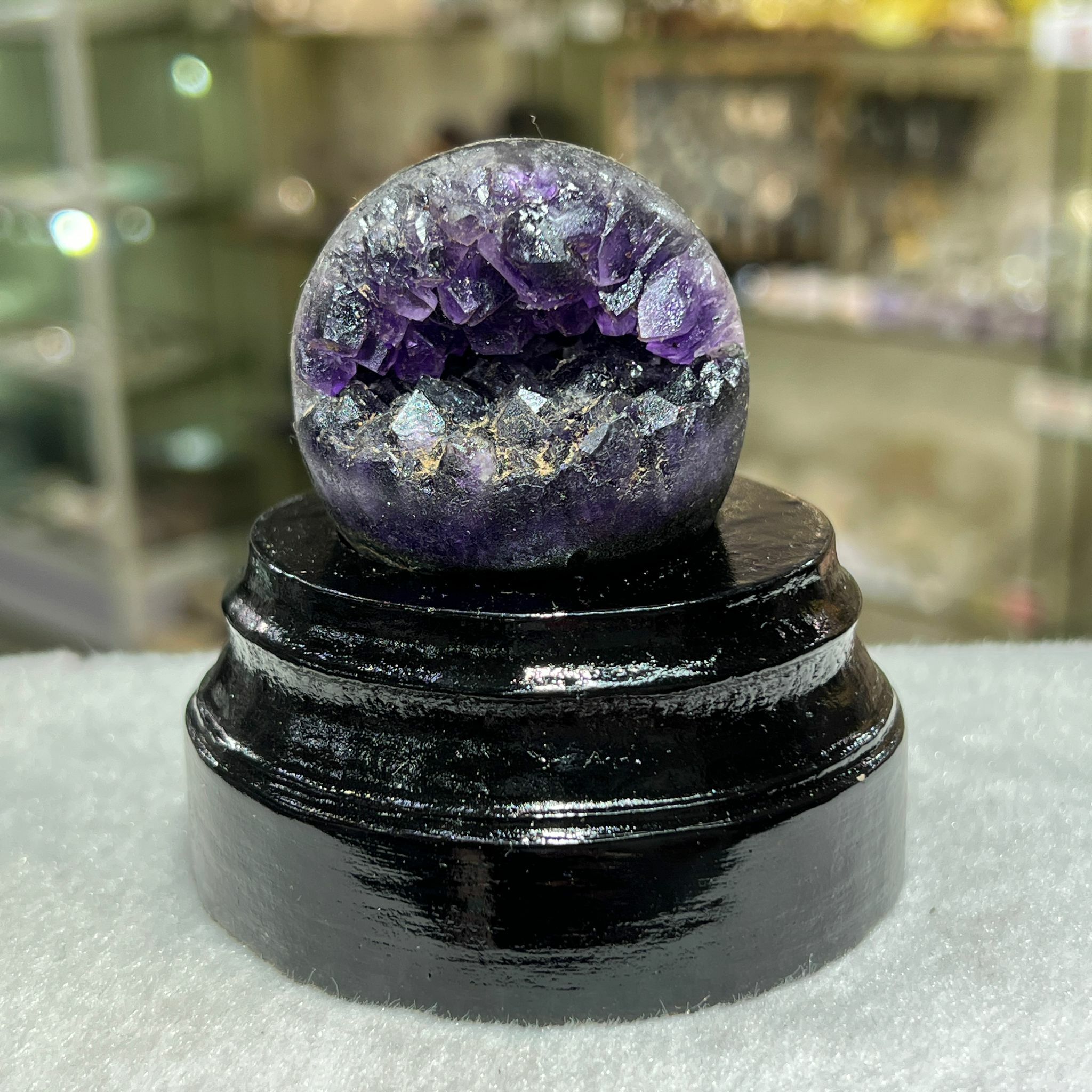 紫晶開口笑 4.6cm+/-