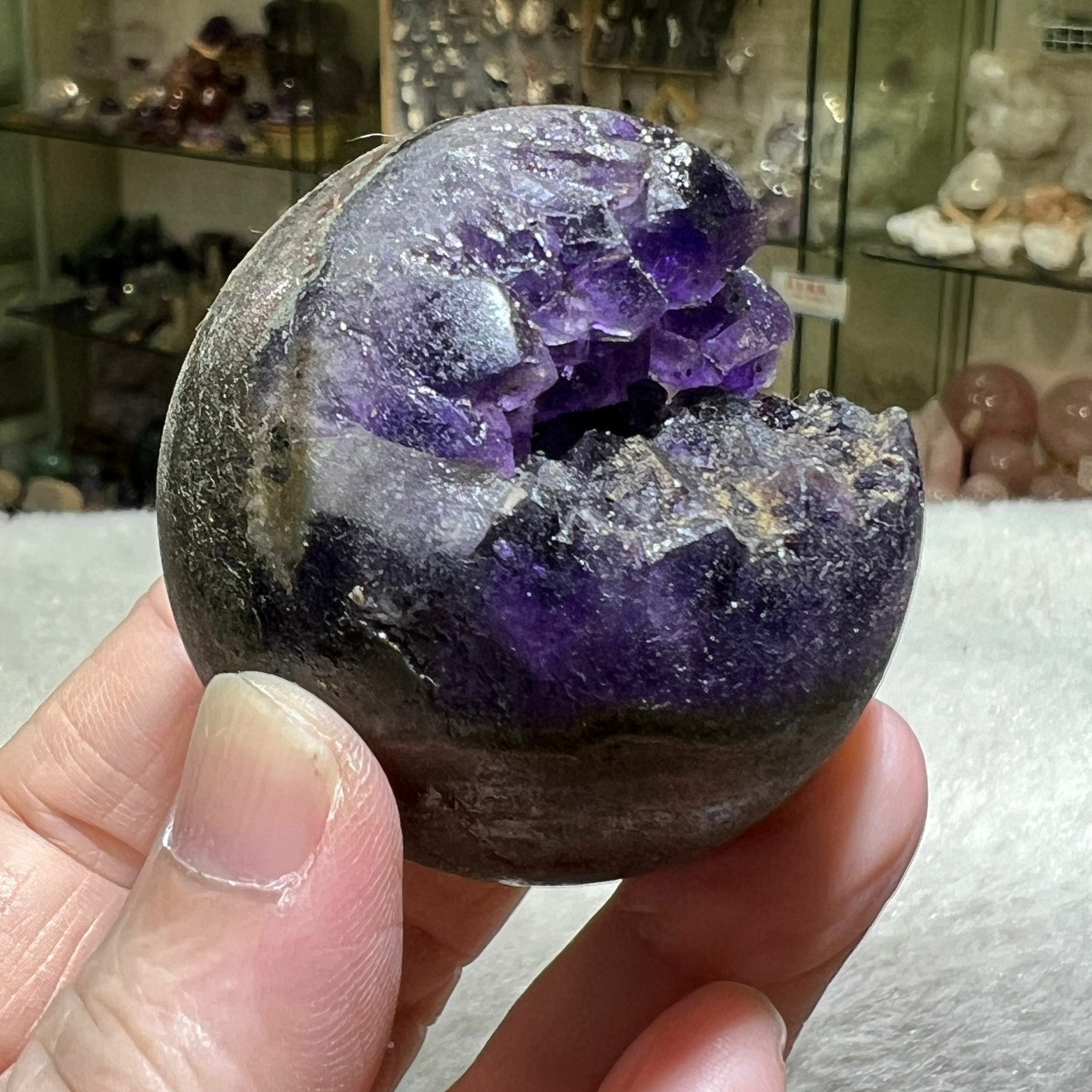 紫晶開口笑(連座)