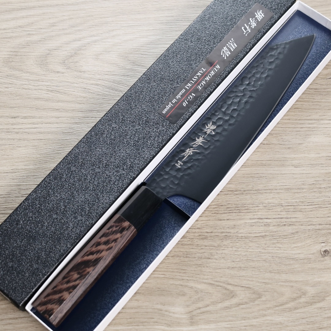 堺孝行 黑影 劍型牛刀 190mm VG10鋼