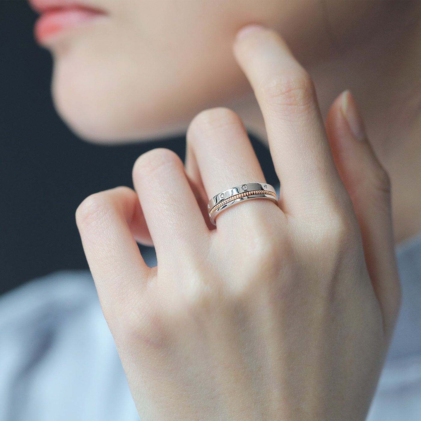 愛情城堡 — 鑽石對戒