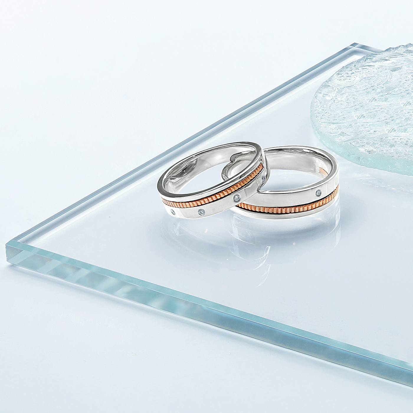 愛情城堡 — 鑽石對戒