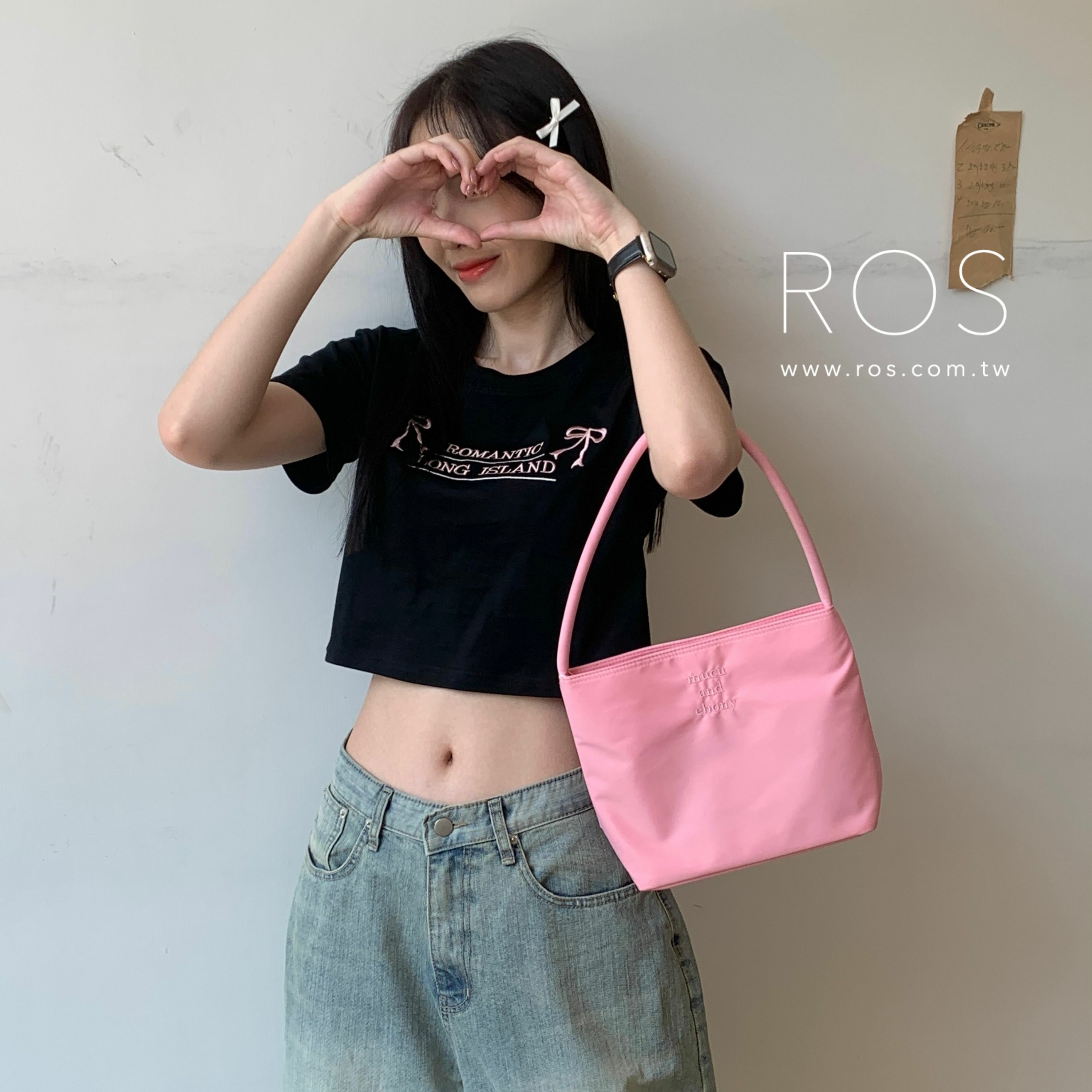 mucu and ebony 尼龍包 (6colors)