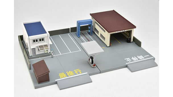 Tomytec Building 145-2 N Scale Bus Office 2