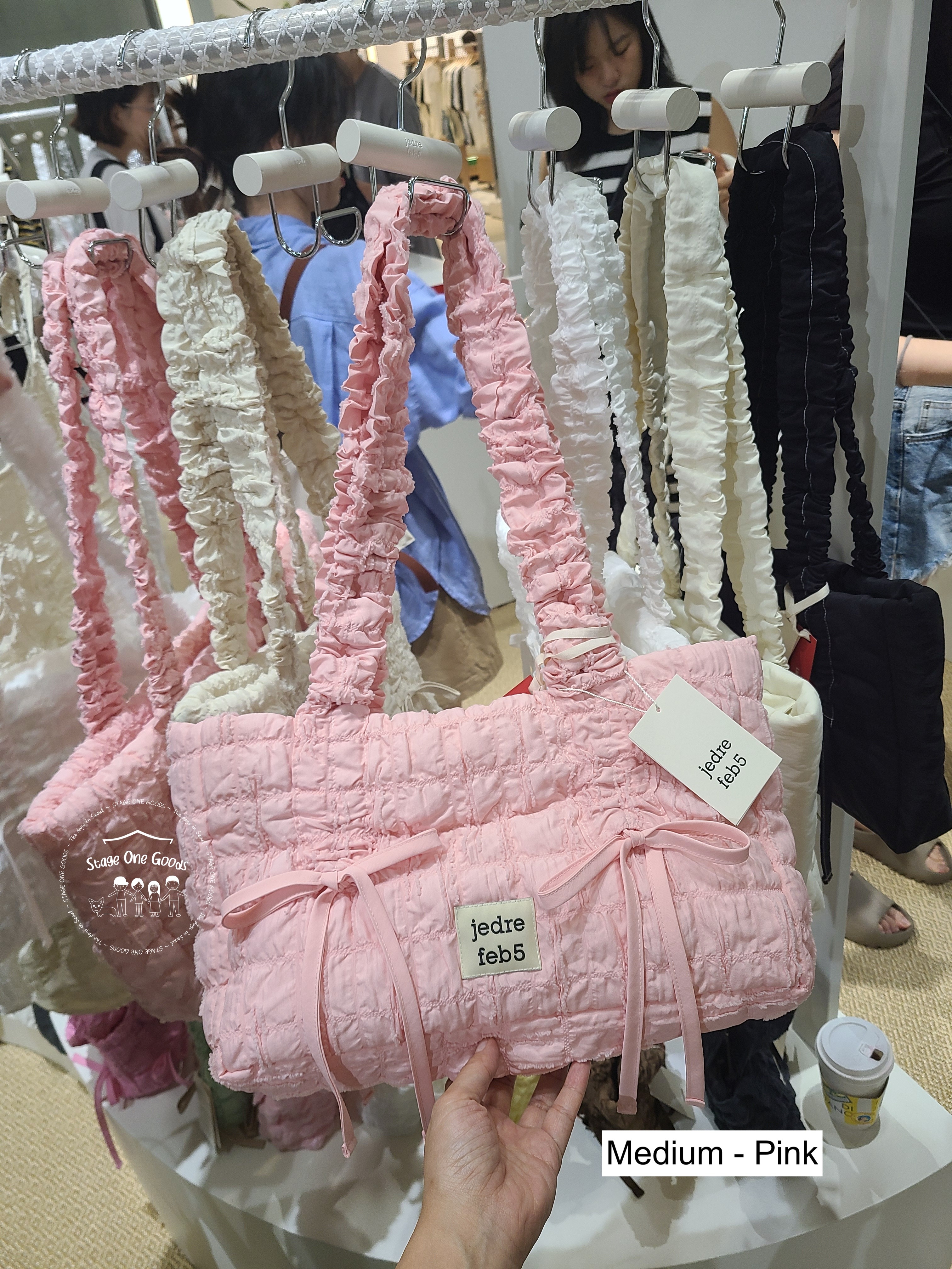 JEDREFEB5 Puffer Butterfly shoulder bag Medium (3colors)