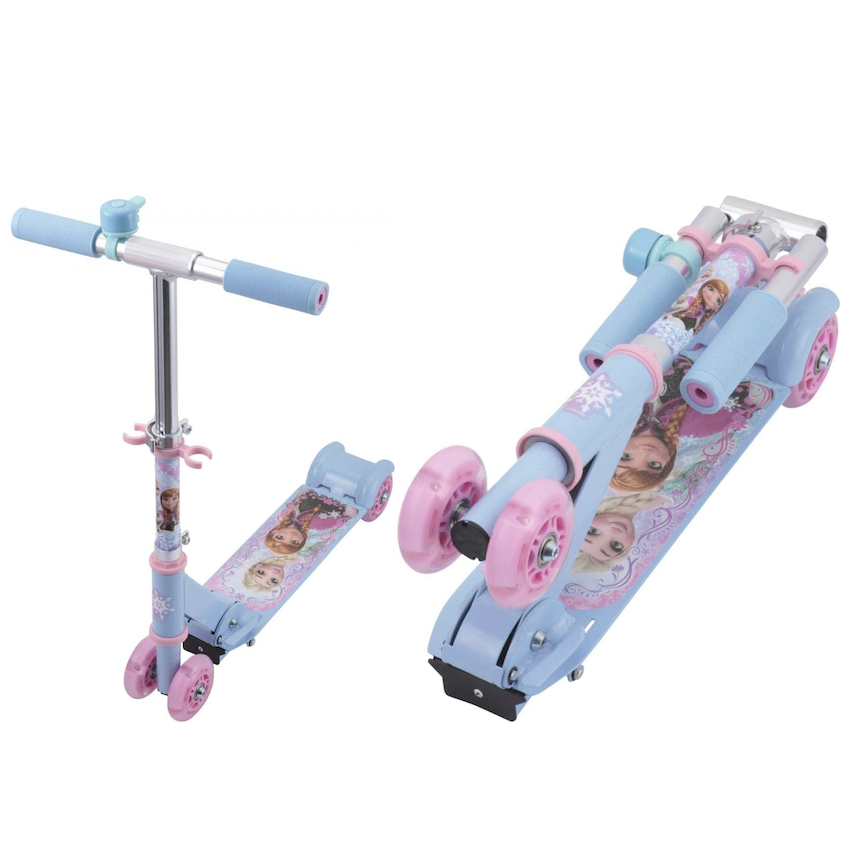 日本 Easy Skater 可摺合閃燈滑板車 - Frozen