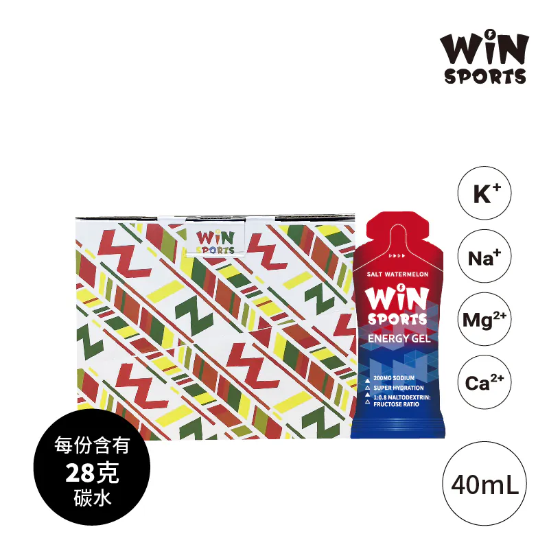WinSports 電解質能量膠 40ml-  鹽味西瓜