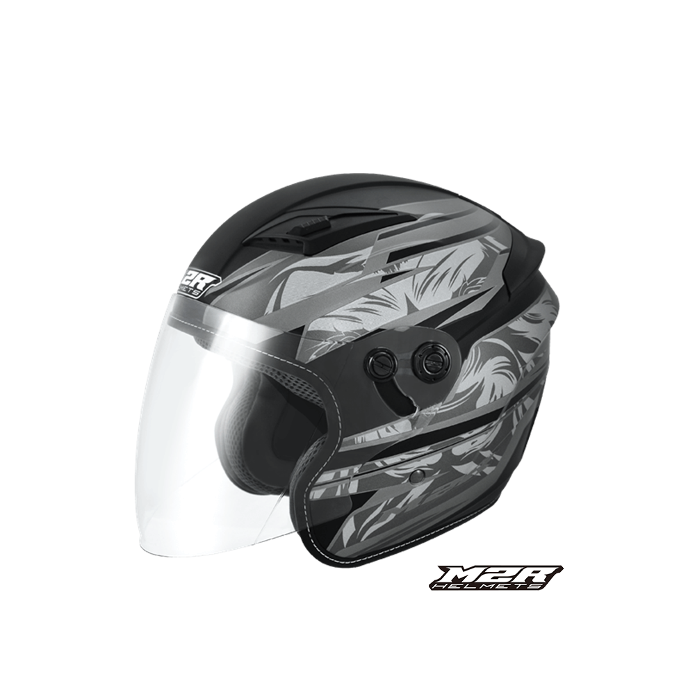 M2R J-7 J7 #1 加大版 彩繪  開放式安全帽