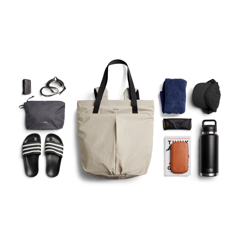 澳洲 Bellroy｜Lite Totepack 輕量托特後背兩用包 18L - 月光白