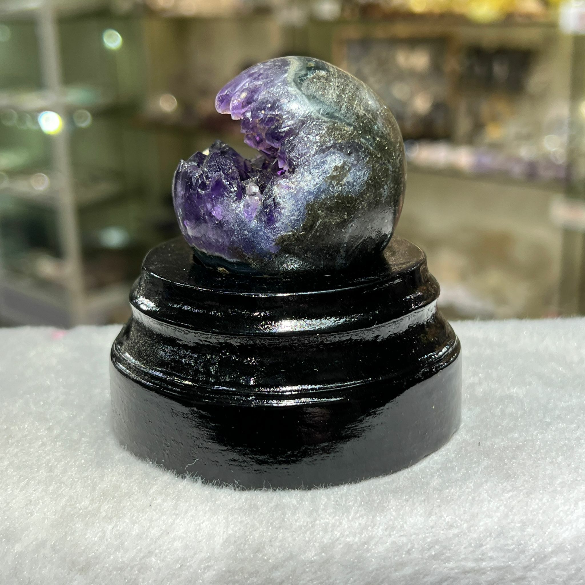 紫晶開口笑 4.7cm+/-