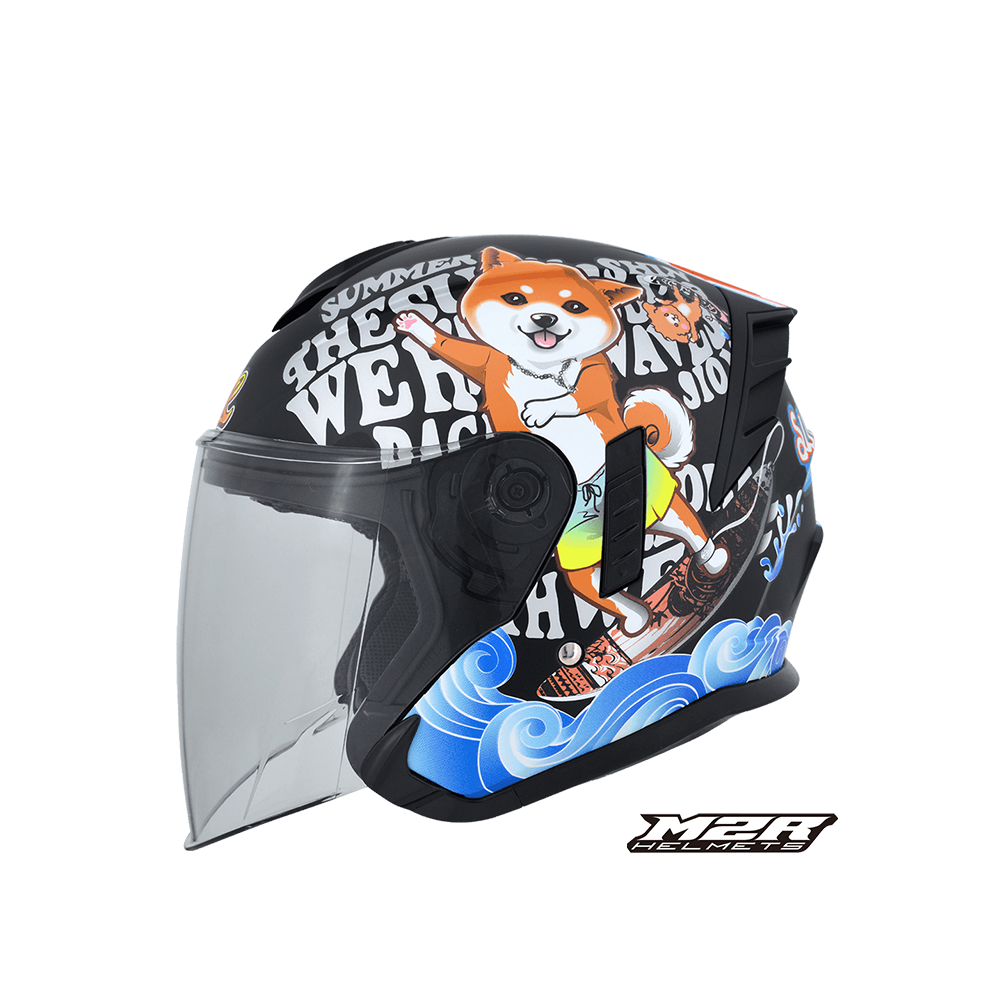 M2R FR-2 FR2 紀念版  #3 柴犬 開放式安全帽