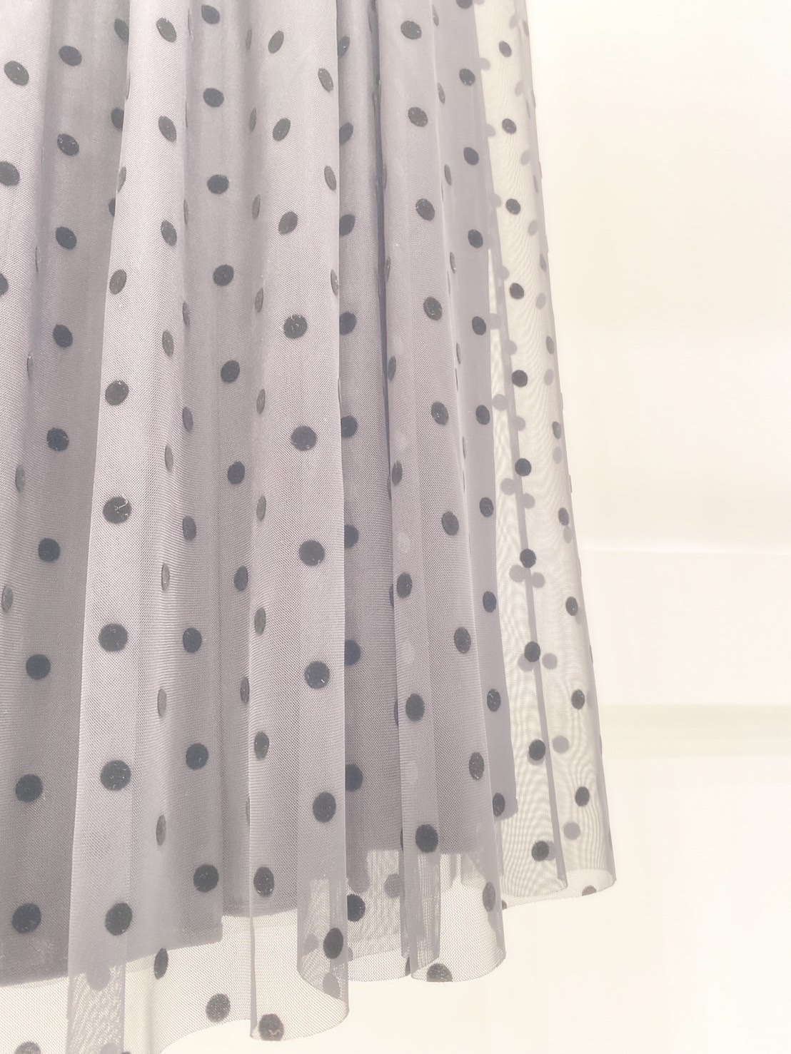 點點兩面穿紗裙