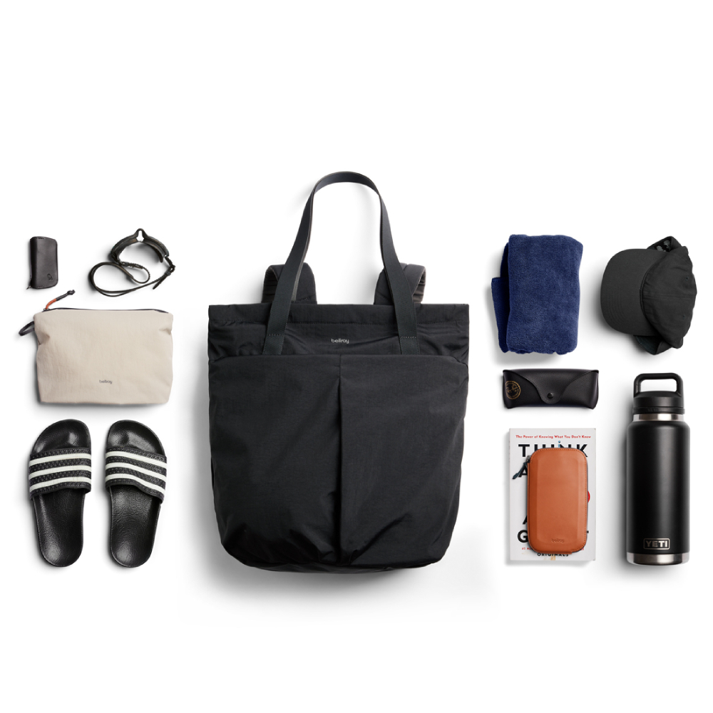 澳洲 Bellroy｜Lite Totepack 輕量托特後背兩用包 18L - 經典黑