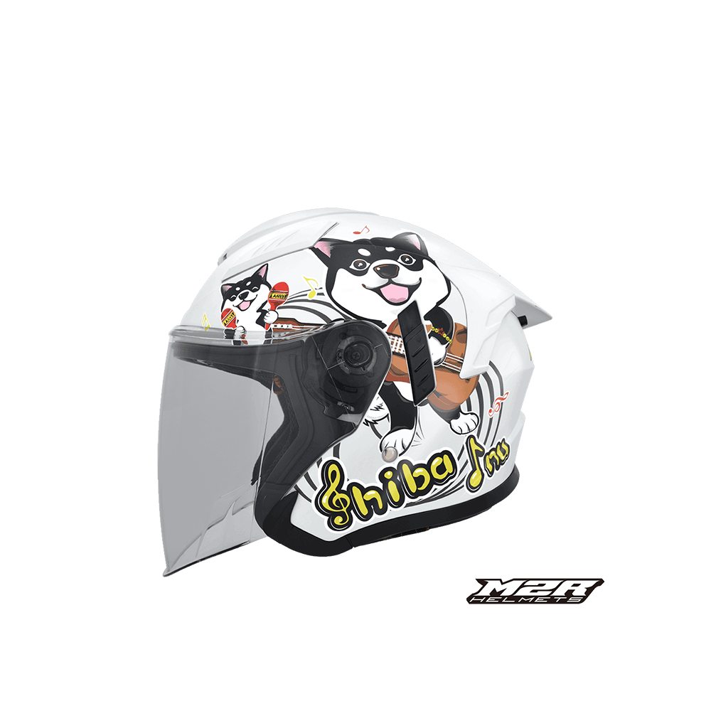 M2R VO-1 VO1 #3 柴犬 彩繪 開放式安全帽