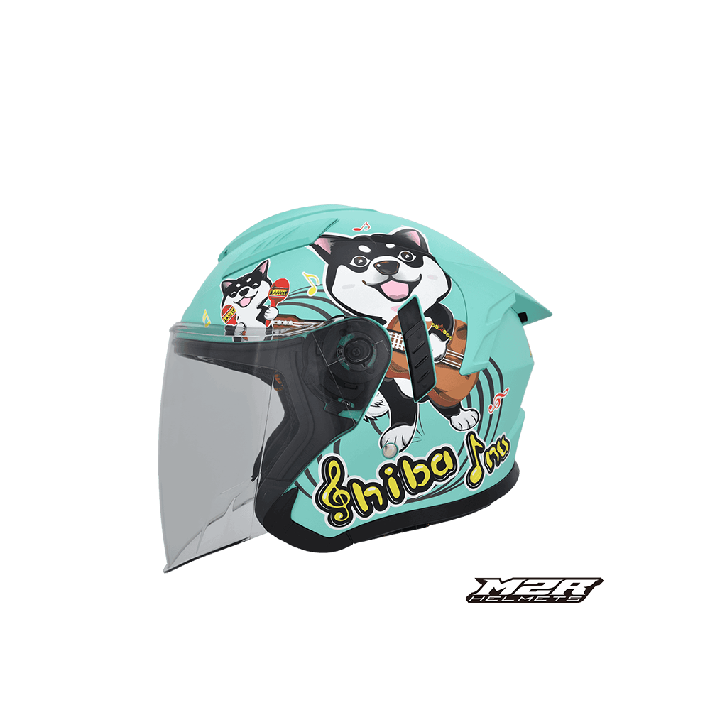 M2R VO-1 VO1 #3 柴犬 彩繪 開放式安全帽